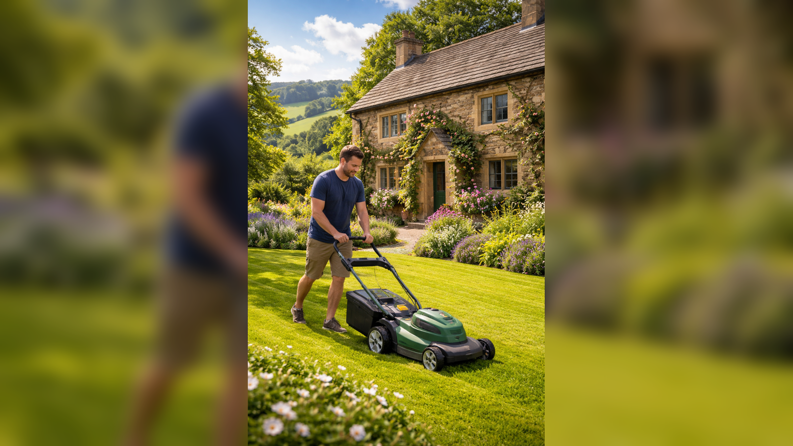 MidMow lawn mowing service in Derbyshire